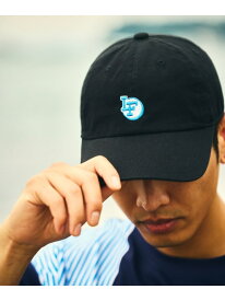 FREAK'S STORE 限定展開 ローソン×FREAK'S STORE ワンポイントロゴ ベースボールキャップ フリークスストア 帽子 キャップ ベージュ ブラック