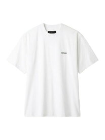 SELECT BRANDS Barbour/バブアー DALTON LOGO OS T-SHIRT SS(MENS) ジャックローズ トップス カットソー・Tシャツ ブラック ホワイト【送料無料】