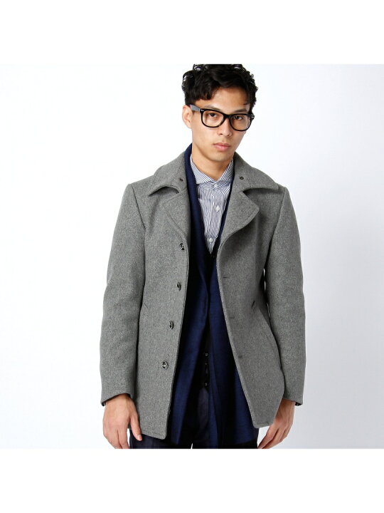 楽天市場】【SALE／50%OFF】MONSIEUR NICOLE MILIORシングルPコート 