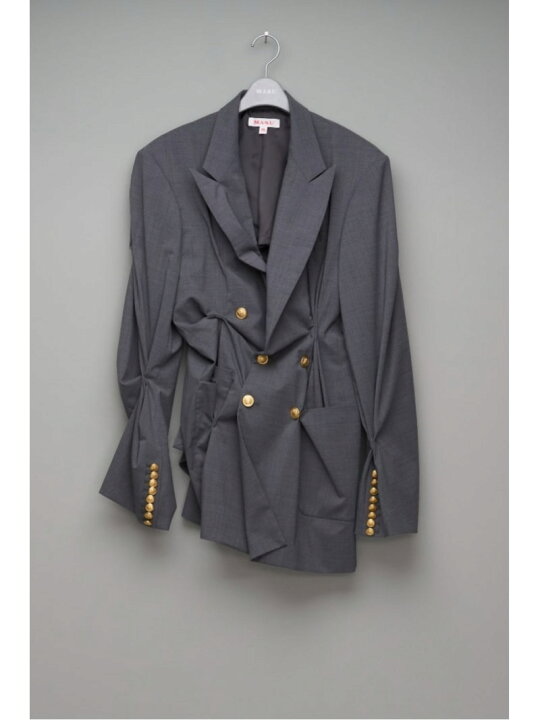 楽天市場】【SALE／30%OFF】MASU 【25SS】 MASU WARP BLAZER エム 