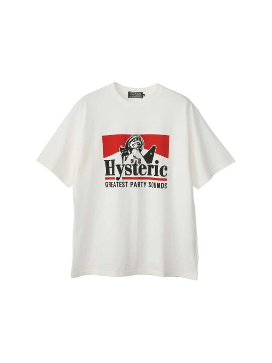 楽天市場】HYSTERIC GLAMOUR GREATEST PARTY SOUNDS Tシャツ 