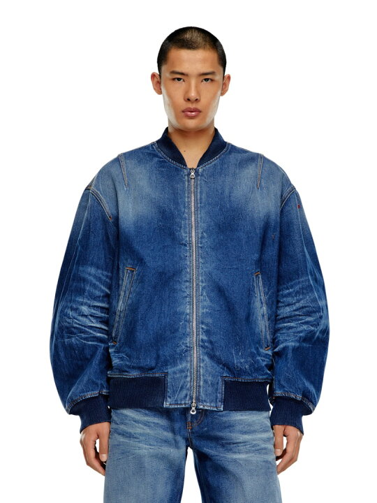 楽天市場】DIESEL メンズ ジャケット デニム D-VINZ-S JACKET 