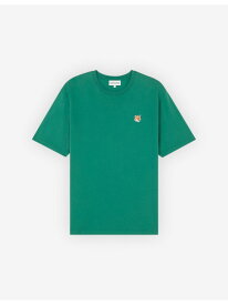 Maison Kitsune Maison Kitsune/(M)FOX HEAD PATCH REGULAR TEE SHIRT メゾン キツネ トップス カットソー・Tシャツ グリーン ブラック【送料無料】