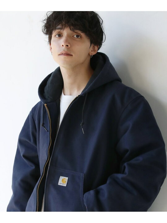 楽天市場】Carhartt ダックキルティングフードジャケットアクティブ 