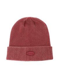 Dickies Dickies/(M)CIRCLE LOGO PIGMENT KNIT WATCH ハンドサイン 帽子 ニット帽・ビーニー ブルー ブラウン ブラック グリーン レッド