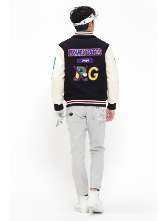 楽天市場】PEARLY GATES スーパー140メルトンカレッジワッペン 