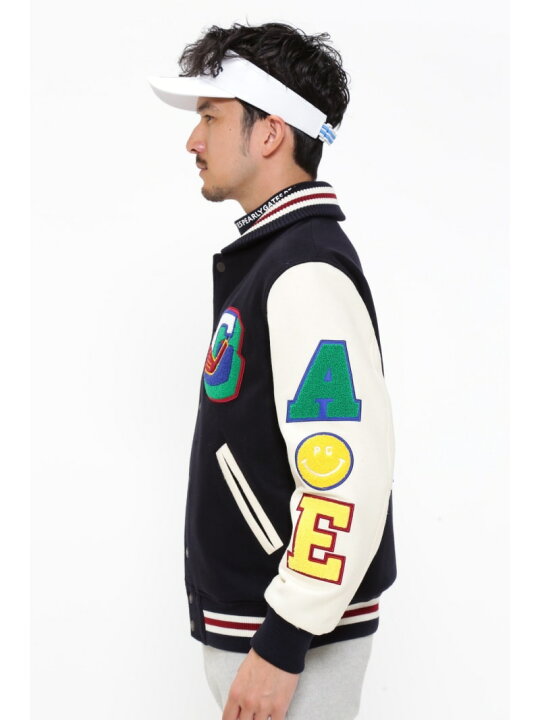 楽天市場】PEARLY GATES スーパー140メルトンカレッジワッペン 