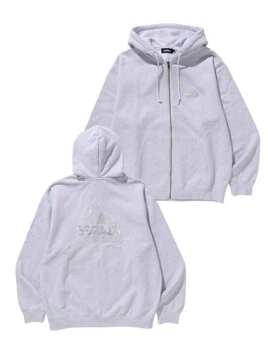楽天市場】XLARGE BACKSIDE SLANTED OG ZIP HOODED SWEAT パーカー  