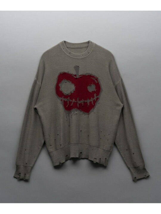 楽天市場】MAISON SPECIAL 「Halloween Apple」 Pigment Dyed Intarsia 