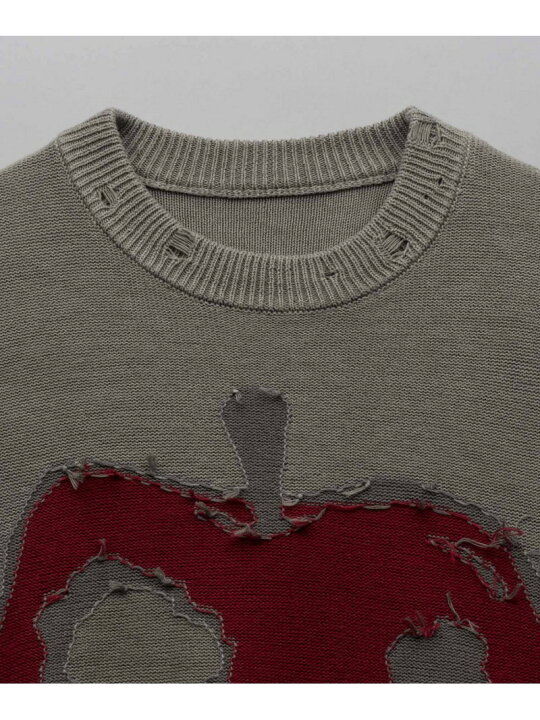 楽天市場】MAISON SPECIAL 「Halloween Apple」 Pigment Dyed Intarsia 