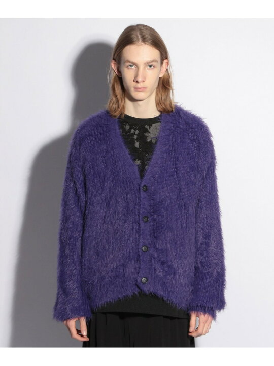 楽天市場】【SALE／22%OFF】HARE ロングシャギーニットカーディガン 