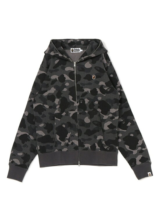 楽天市場】A BATHING APE COLOR CAMO THERMAL FULL ZIP HOODIE M ア 