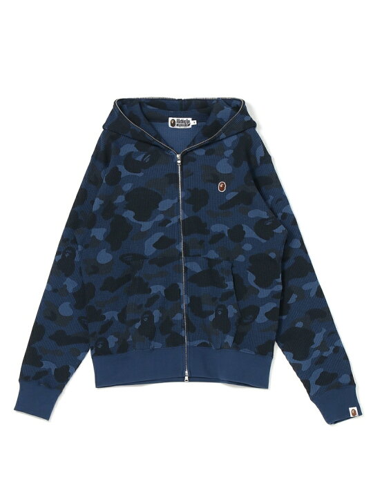 楽天市場】A BATHING APE COLOR CAMO THERMAL FULL ZIP HOODIE M ア  