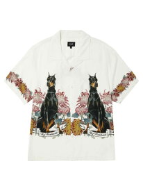 HUF BEST BOYS SS RESORT SHIRT HUF ハフ シャツ ハフ トップス シャツ・ブラウス グリーン ホワイト【送料無料】