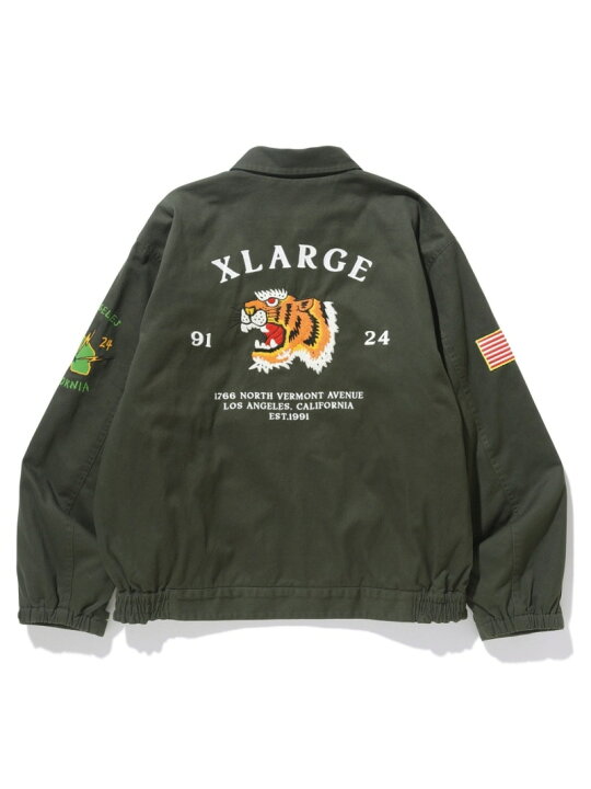 楽天市場】XLARGE TIGER EMBROIDERY VIETNAM JACKET エクストララージ 