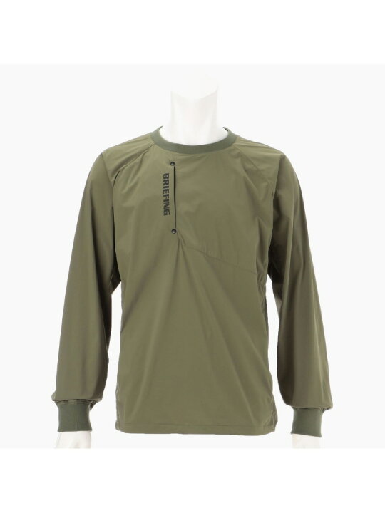 楽天市場】BRIEFING GOLF MENS POCKETABLE WIND CREWNECK 