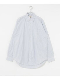 URBAN RESEARCH FREEMANS SPORTING CLUB CHRYSTIE SHIRTS アーバンリサーチ トップス シャツ・ブラウス ホワイト ブルー【送料無料】