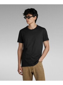 【SALE／30%OFF】G-Star RAW 【公式ショップ】PREMIUM BASE T-SHIRT/ワンポイントロゴT ジースターロゥ トップス カットソー・Tシャツ ブラック【RBA_E】【送料無料】