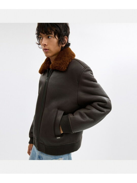 楽天市場】【SALE／77%OFF】COACH OUTLET 【公式】シアリング ボンバー 