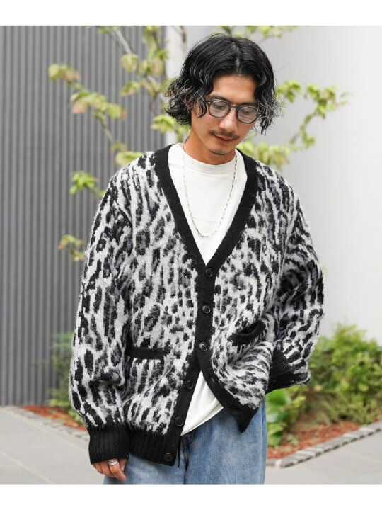 楽天市場】Schott SHAGGY KNIT LEOPARD/シャギーニット レオパード 