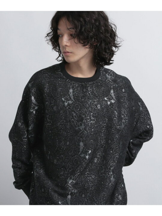 楽天市場】HARE (M)モールJQペイズリーSW ハレ トップス スウェット 