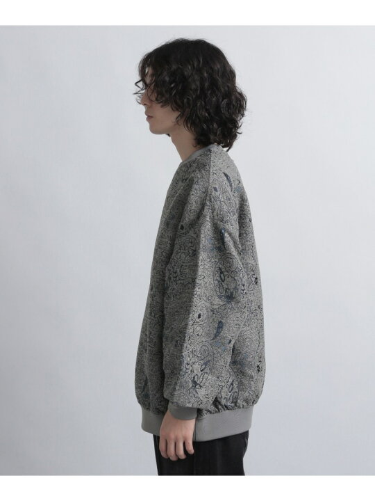 楽天市場】HARE (M)モールJQペイズリーSW ハレ トップス スウェット 