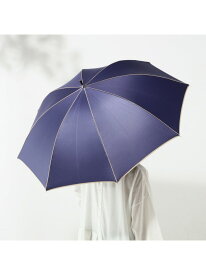 Francfranc 遮光パイピング 長傘 50cm(晴雨兼用) フランフラン ファッション雑貨 傘・長傘 ネイビー