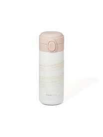 【SALE／20%OFF】Francfranc ワンタッチステンレスボトル 350ML マーブル フランフラン 食器・調理器具・キッチン用品 水筒・マグボトル【RBA_E】