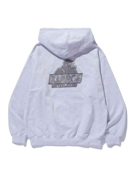 楽天市場】XLARGE RHINESTONE OG ZIP HOODED SWEATSHIRT エクストラ  