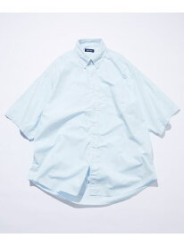NAUTICA Faded S/S Shirt (Broadcloth) フリークスストア トップス シャツ・ブラウス ブルー ネイビー【送料無料】