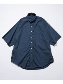 【SALE／5%OFF】NAUTICA Faded S/S Shirt (Broadcloth) フリークスストア トップス シャツ・ブラウス ブルー ネイビー【RBA_E】【送料無料】