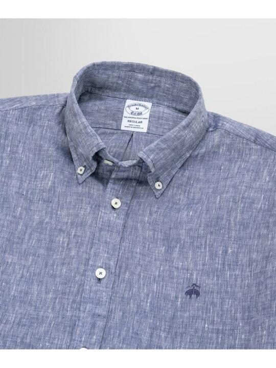 楽天市場】【SALE／20%OFF】BROOKS BROTHERS リネン ショートスリーブ 