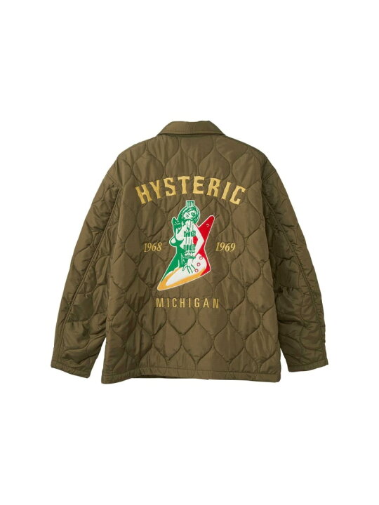 楽天市場】HYSTERIC GLAMOUR GUITAR GIRL MICHIGAN刺繍 キルティング