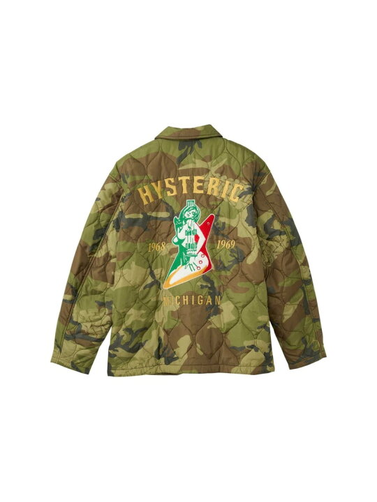 楽天市場】HYSTERIC GLAMOUR GUITAR GIRL MICHIGAN刺繍 キルティング 