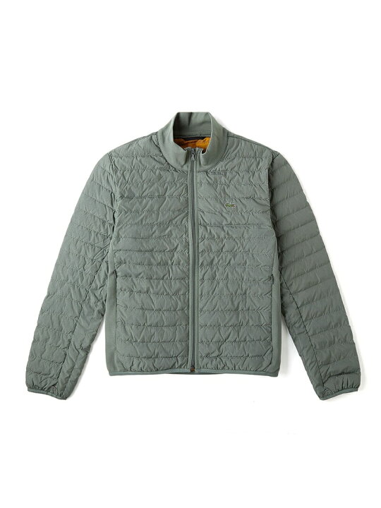 楽天市場】【SALE／50%OFF】LACOSTE リブニットスタンドカラーダウン 