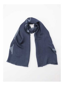 Aquascutum MEN Aquascutum Logo STOLE アクアスキュータム ファッション雑貨 マフラー・ストール・ネックウォーマー ネイビー【送料無料】