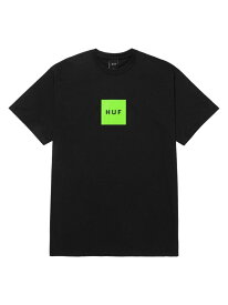 HUF HUF SET BOX S/S TEE HUF ハフ Tシャツ ハフ トップス カットソー・Tシャツ ブラック グリーン【送料無料】
