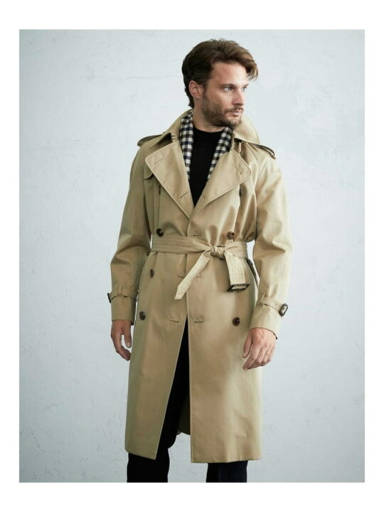 楽天市場】Aquascutum MEN KINGSWAY トレンチコート(Made in U.K. 