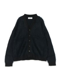 DISCOVERED DISCOVERED/(U)SHAGGY KNIT CARDIGAN ディスカバード トップス カーディガン ベージュ ブラック パープル【送料無料】