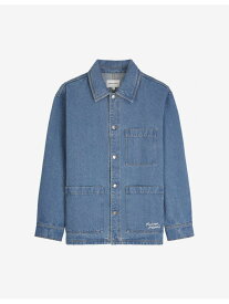 Maison Kitsune Maison Kitsune/(M)DENIM WORKWEAR JACKET メゾン キツネ ジャケット・アウター デニムジャケット ブルー【送料無料】