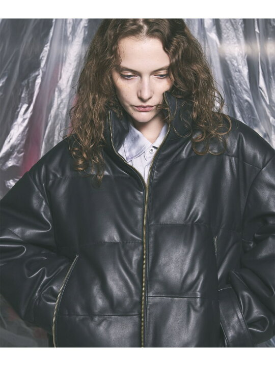 楽天市場】MAISON SPECIAL Prime-Over Leather Down Jacket メゾン 