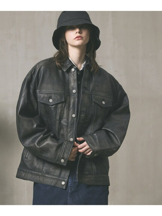 楽天市場】MAISON SPECIAL Sheep Leather Prime-Over 3rd Jacket 