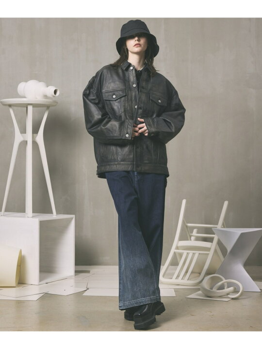 楽天市場】MAISON SPECIAL Sheep Leather Prime-Over 3rd Jacket