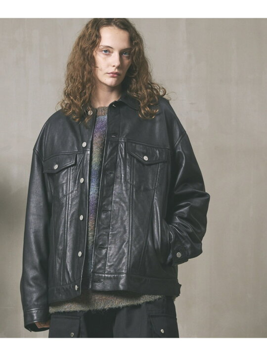 楽天市場】MAISON SPECIAL Sheep Leather Prime-Over 3rd Jacket 