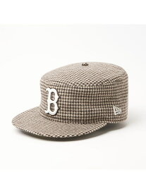 NEW ERA NEW ERA PILLBOX CHECK / ニューエラ オーバーライド 帽子 キャップ ブラウン【送料無料】