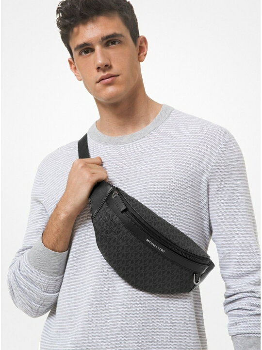 楽天市場】MICHAEL KORS GREYSON ヒップバッグ スモール - MK 