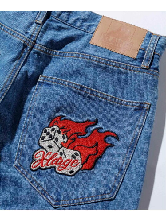 楽天市場】XLARGE BURNING DICE PANTS パンツ XLARGE エクストララージ