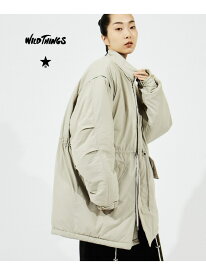 【SALE／30%OFF】CONVERSE TOKYO 【CONVERSE TOKYO * WILD THINGS】PRIMALOFT M65 MODS COAT コンバーストウキョウ ジャケット・アウター ダウンジャケット・ダウンベスト グレー ブラック【RBA_E】【送料無料】