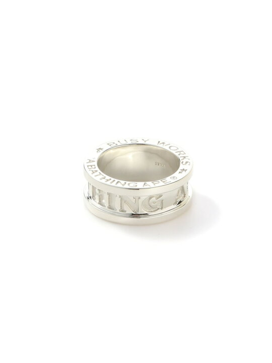 楽天市場】A BATHING APE BAPE LOGO RING ア ベイシング エイプ 