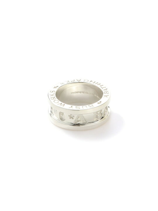 楽天市場】A BATHING APE BAPE LOGO RING ア ベイシング エイプ 